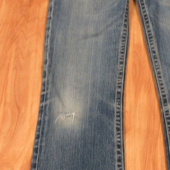 MISS ME Irene Boot Cut Embellished Jeans Womens Sz 28 (29) Wide Leg Flared Denim - Picture 11 of 16
